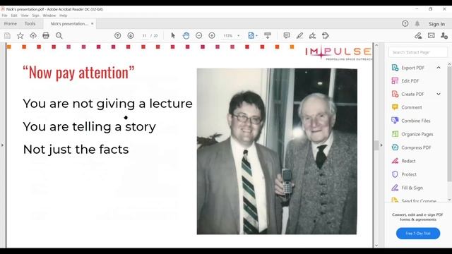 IMPULSE2021 Masterclass Storytelling - Nicholas Booth смотреть онлайн