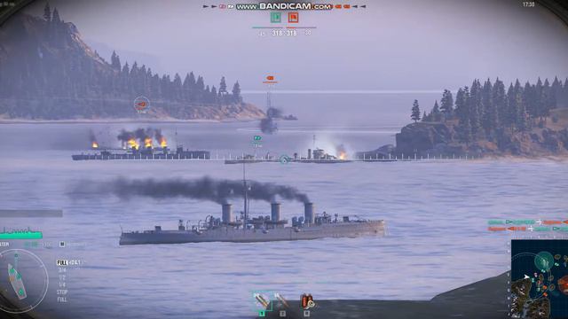 Мое первое видео по World of Warships!) смотреть онлайн