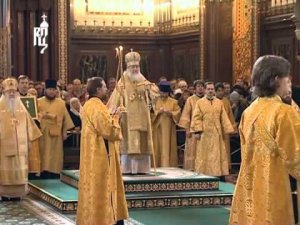 Патриарх совершил чин Торжества Православия