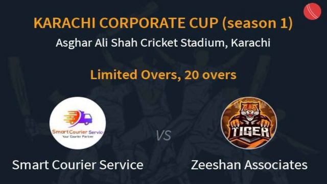 Live || Karachi Corporate Cup || Season 1 | Smart Courier Servies Vs Zeshsaan Associates | TNvision смотреть онлайн