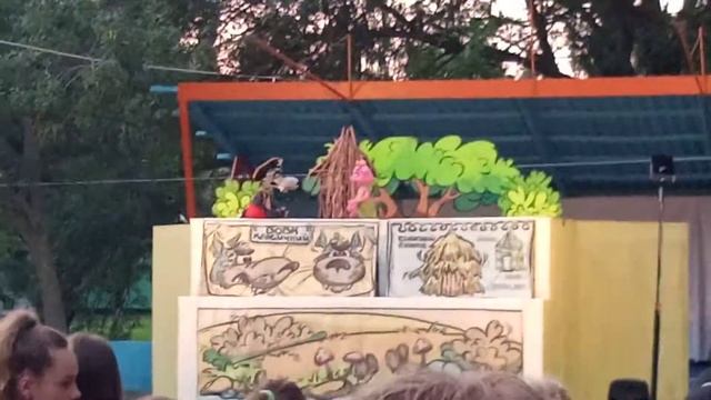 Лето 2021.Лагерь имени Гагарина,Скадовск,кукольный театр смотреть онлайн