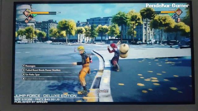 Jump Force : Deluxe Edition Nintendo Switch Lite Gameplay Handheld смотреть онлайн