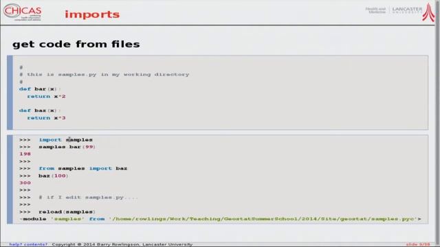 GEOSTAT 2014 Bergen Day 1: Geospatial Python (screen 2) смотреть онлайн