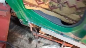 Ремонт порогов Матиз.