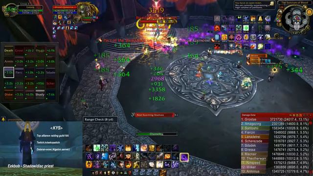KYS vs Blood Queen -Dalaran wow (Algalon server) смотреть онлайн