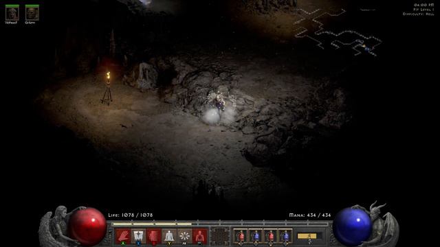 Budget Poison Necromancer Gameplay Level 85 Areas - Diablo 2 Resurrected 1440p смотреть онлайн