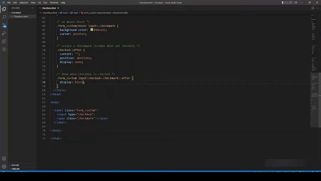 How to Create Custom Checkbox Styling with HTML/CSS Only. смотреть онлайн