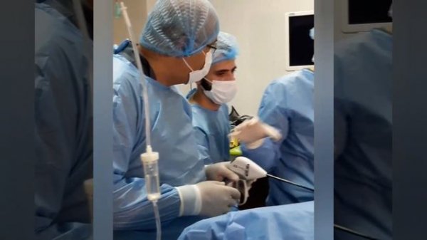 Лапароскопическая радикальная нефрэктомия - удаление почки