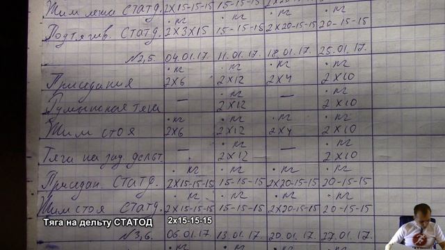 СЕЛУЯНОВ. Заполняем дневник тренировок. №8 смотреть онлайн