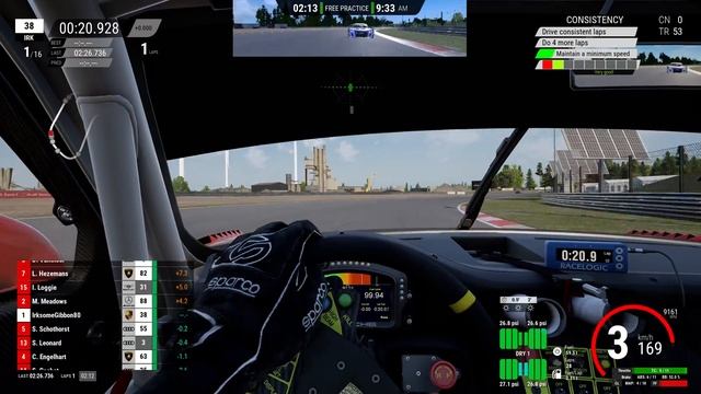 ASSETTO CORSA COMPETİZİONE / PORSCHE GT3 RS / XBOX SERİES X gameplay / 4k / LOGİTECH G923 смотреть онлайн