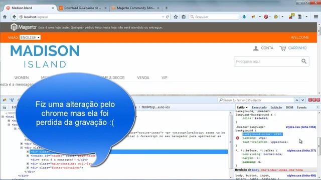 Magento Images, JS, CSS e SCSS ou SASS - Curso express de tema - aula 3 смотреть онлайн