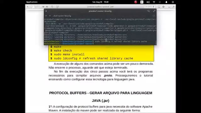 Tutorial: instalando Protocol Buffers смотреть онлайн