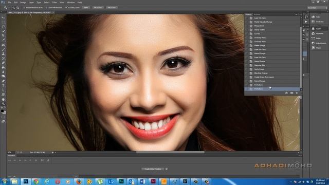 Adhadi Mohd Beauty Skin Photoshop Action 2 смотреть онлайн