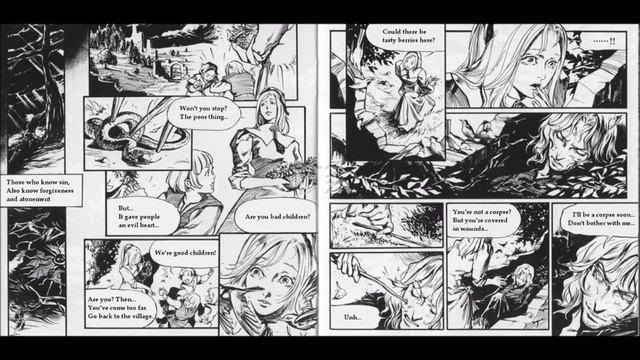 castlevania curse of darkness manga/comic - prelude to revenge (promotion comic) смотреть онлайн