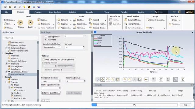 ANSYS. Обтекание цилиндрического тела сверхзвуковым потоком. Урок 3 смотреть онлайн