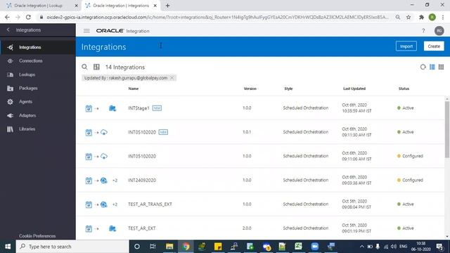 Oracle Fusion - Integration Cloud OIC - Part 6 смотреть онлайн