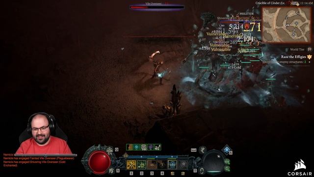 Diablo 4 (PC - Necromancer - Softcore - World Tier 3) #12 смотреть онлайн