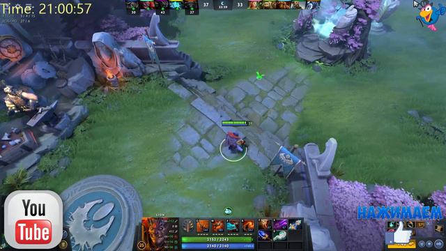 Самый лучший стрим по DotA 2 (ну очень много позитива) смотреть онлайн