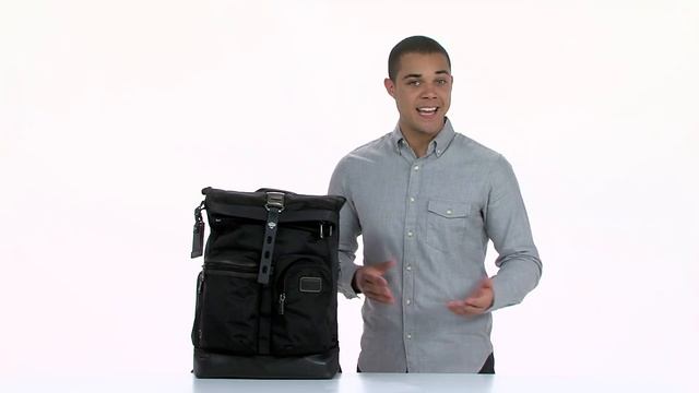 What's the Tumi Alpha Bravo Luke Roll-Top Backpack About смотреть онлайн