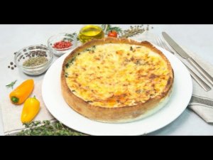 Киш с красной рыбой | ТОП-100