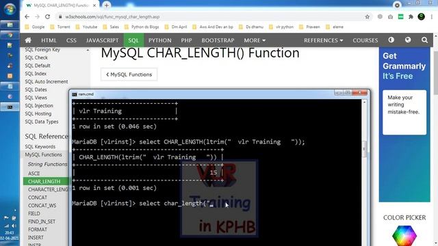 LOWER,LPAD,LTRIM,MID,POSITION,REPEAT functions sql videos in telugu 30 смотреть онлайн