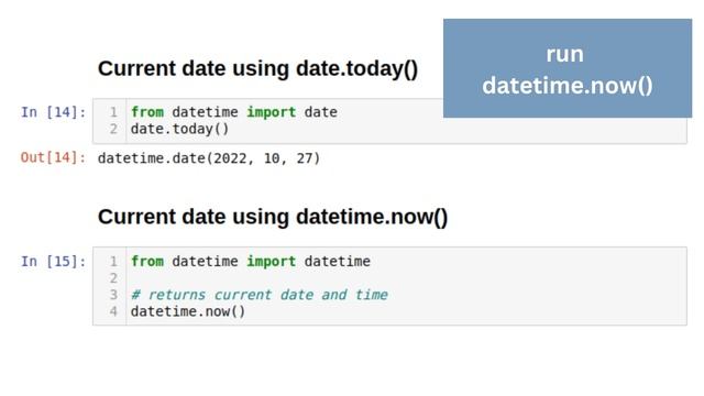 How to GET CURRENT DATE time with PYTHON. смотреть онлайн