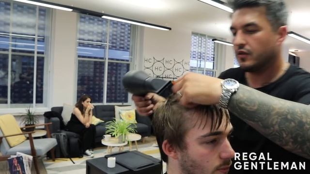 Straight Textured Fringe Haircut For Men | 2019 Hairstyle смотреть онлайн