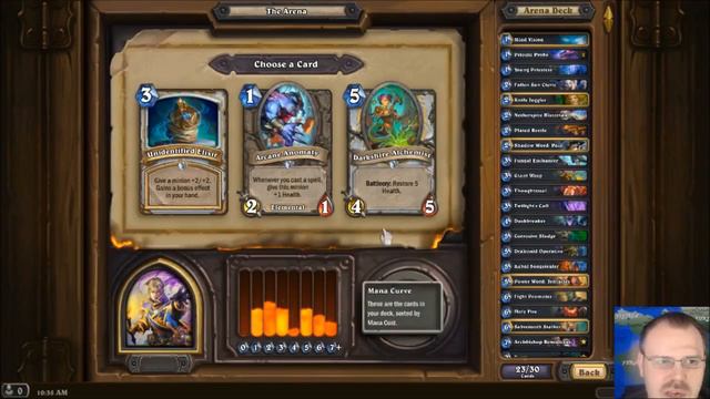 Hearthstone Arena #291 Part 1 (Priest) смотреть онлайн
