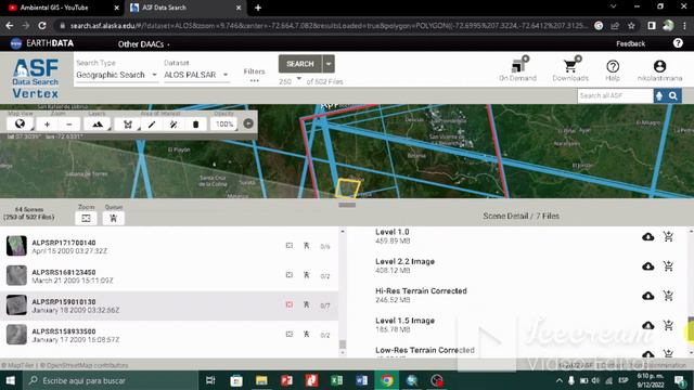 Como descargar un DEM de alta resolución смотреть онлайн