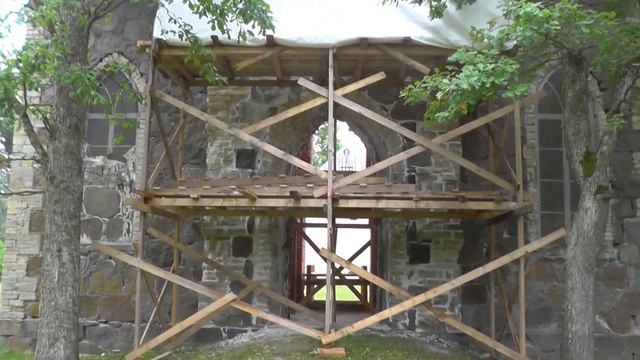 Церковь в Выйсте (Võiste) Пярнуский уезд Эстония смотреть онлайн