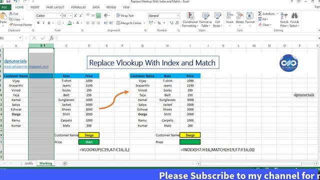 Excel Tricks : Easy Technique To Replace Vlookup With Index and Match Functions || dptutorials смотреть онлайн