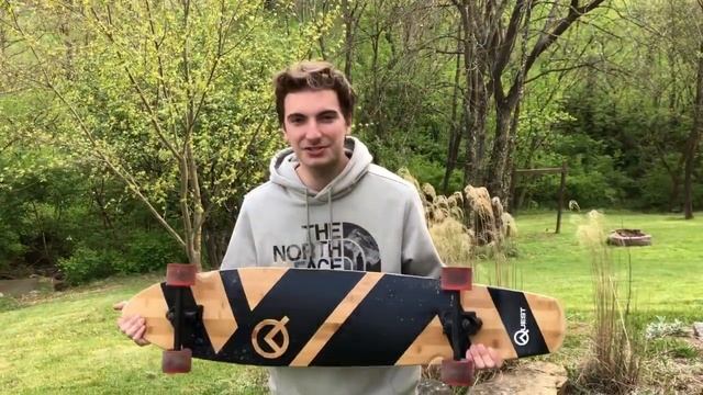 QUEST SUPER CRUISER LONGBOARD REVIEW | Best longboard for beginners!? смотреть онлайн