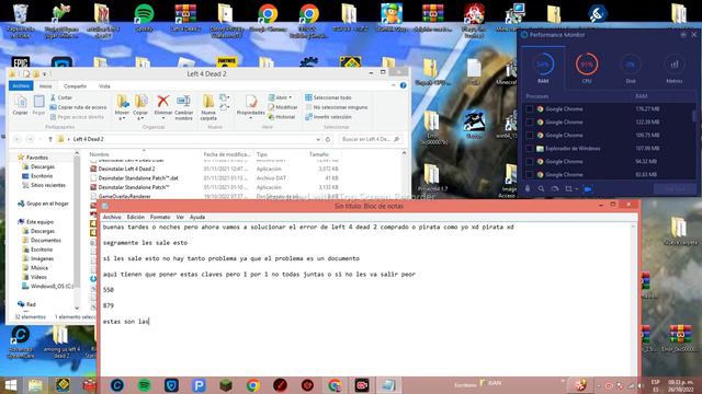 como solucionar el error error reading application id steam_appid.txt left 4 dead pirata(left4dead2 смотреть онлайн