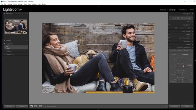 Эффект Teal & Orange в Lightroom смотреть онлайн