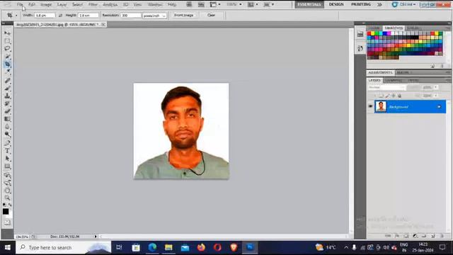 How to resize photo in 213*213 px format in 300 dpi for pan card смотреть онлайн