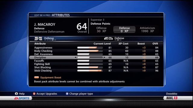 NHL 13 Player Build Tips: BEST Defensive D For EASHL смотреть онлайн