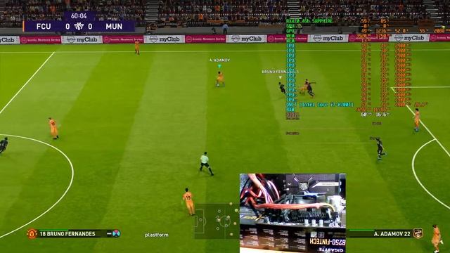 Тест QNCT (Intel® Core™ I7-8700T) + RX 470 4Gb + Gigabyte GA-B250-FinTech. Стрим через GPU. С Vsync