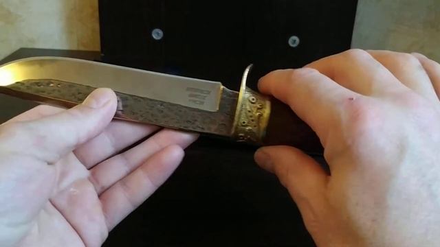 Нож "Исма" Х12МФ от завода ООО ПП Кизляр смотреть онлайн