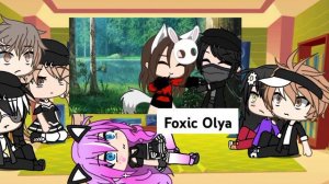 реакция маинкрафт но в меня влюбился хулиган школы на клип в честь вампиров команду градуса🔥💫