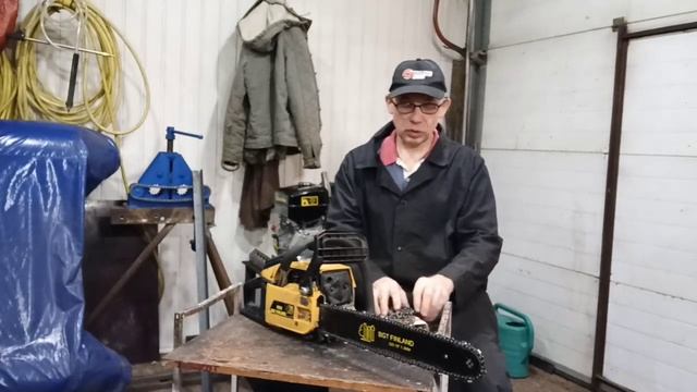 Цепь для бензопилы с победитовыми напайкам. смотреть онлайн