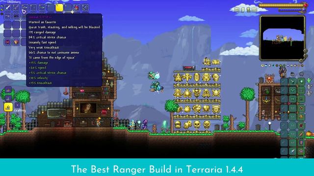 Terraria: BEST GUN RANGER BUILD ??? (1.4.4) смотреть онлайн