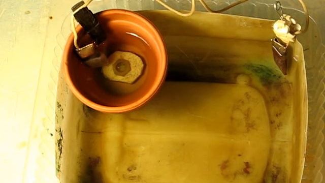 Как сделать медный купорос-электролиз. смотреть онлайн