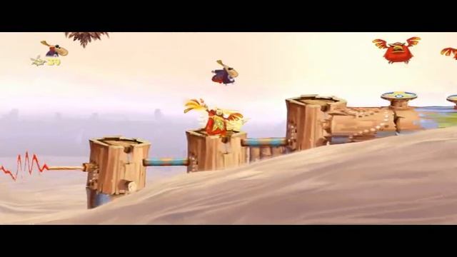 Rayman: Origins - 8400GS смотреть онлайн