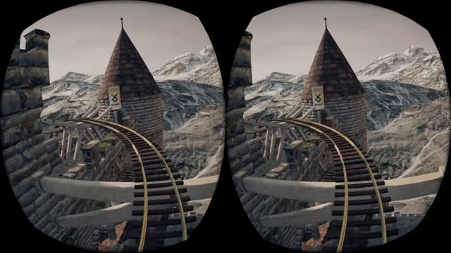 Американские горки 3D,почувствуй высоту падения.