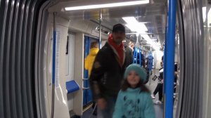 Новый поезд метро "Москва"