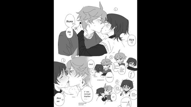 озвучка комиксов по тарталья x скарамучча||озвучка геншин импакт||genshin impact смотреть онлайн