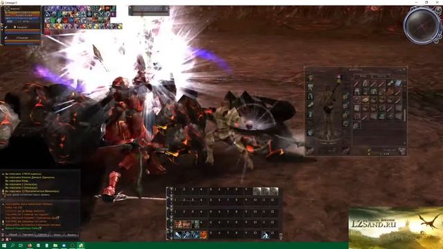 Lineage2 Gracia Epilogue L2Sand х100 Стартуем, качаемся