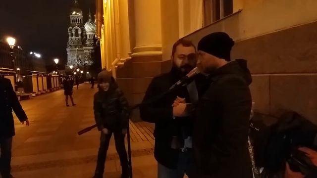 Встречи с удивительными людьми на улицах Питера.