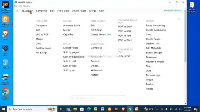 Sejda Pdf Editor Software смотреть онлайн