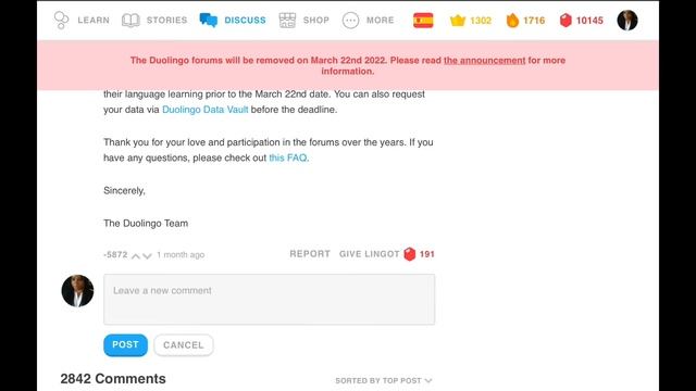 BREAKING NEWS! Goodbye Forums! | Duolingo News! (March 2022) смотреть онлайн